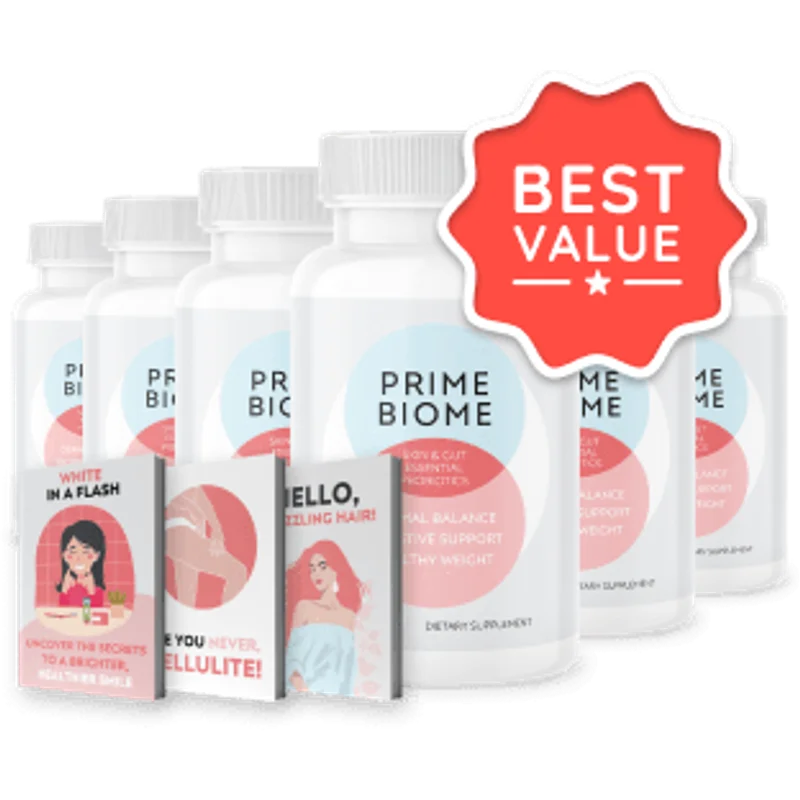 PrimeBiome bottle